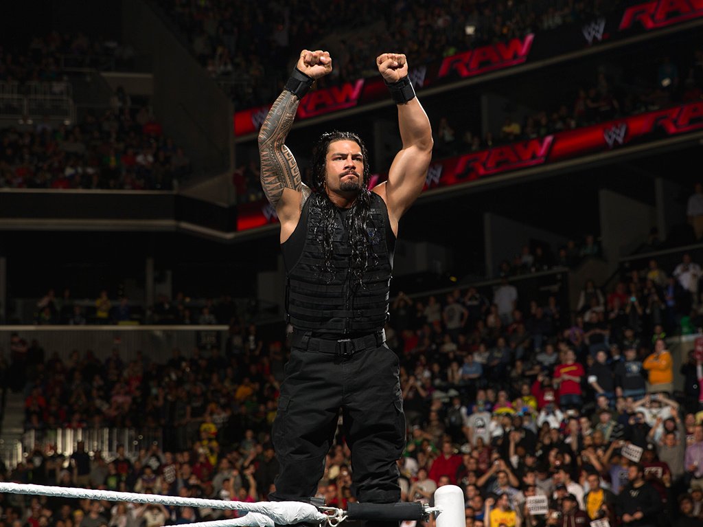 Roman Reigns Victory Sign - WWE Superstars - Wrestling Media