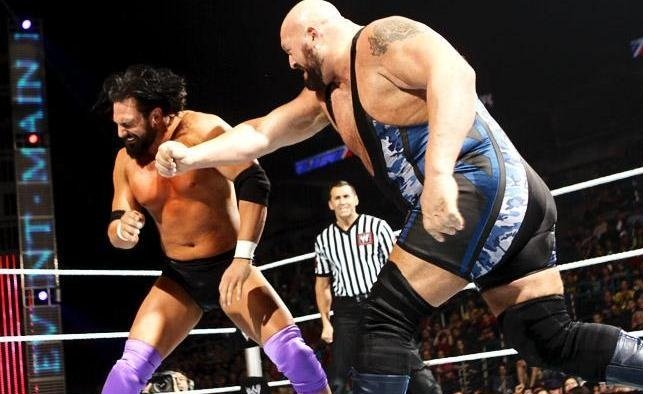 Big Show Use His Crushing KO Punch On Damien Sandow - WWE ...