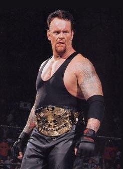 Short Hair Undertaker With His Tittle Wrestling Media