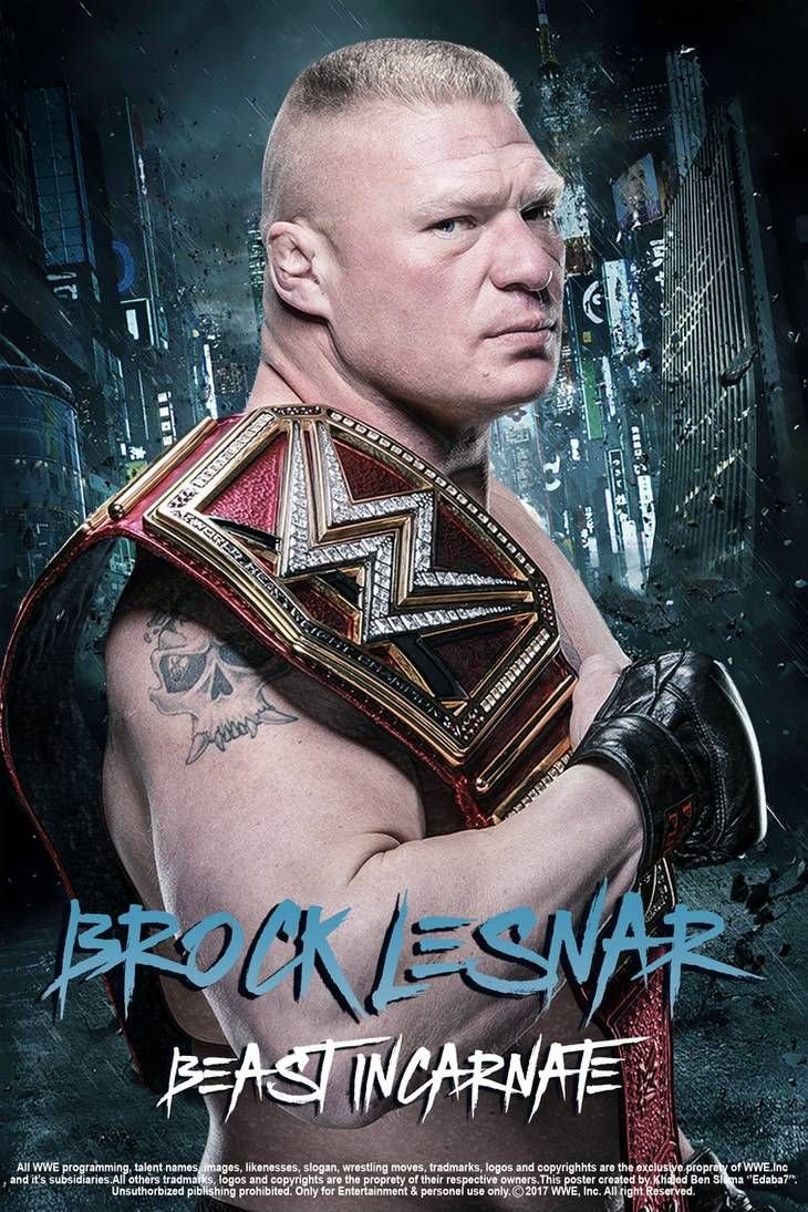 Brock Lesnar Poster