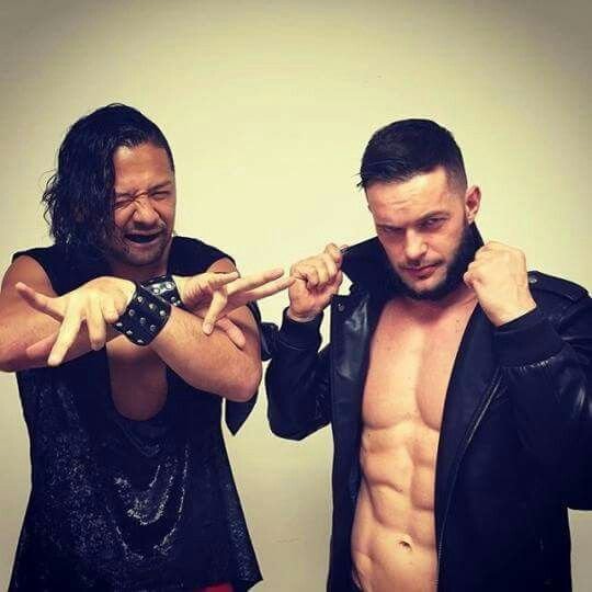 King Nakamura with Finn Balor